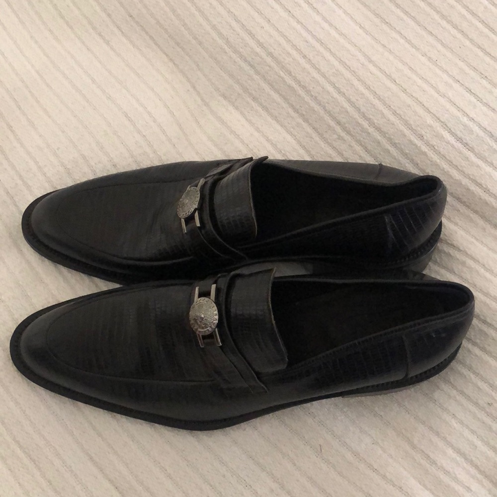 Men’s VTG classic silver Medusa Versace V2 corpcore dress shoes - Picture 5 of 10